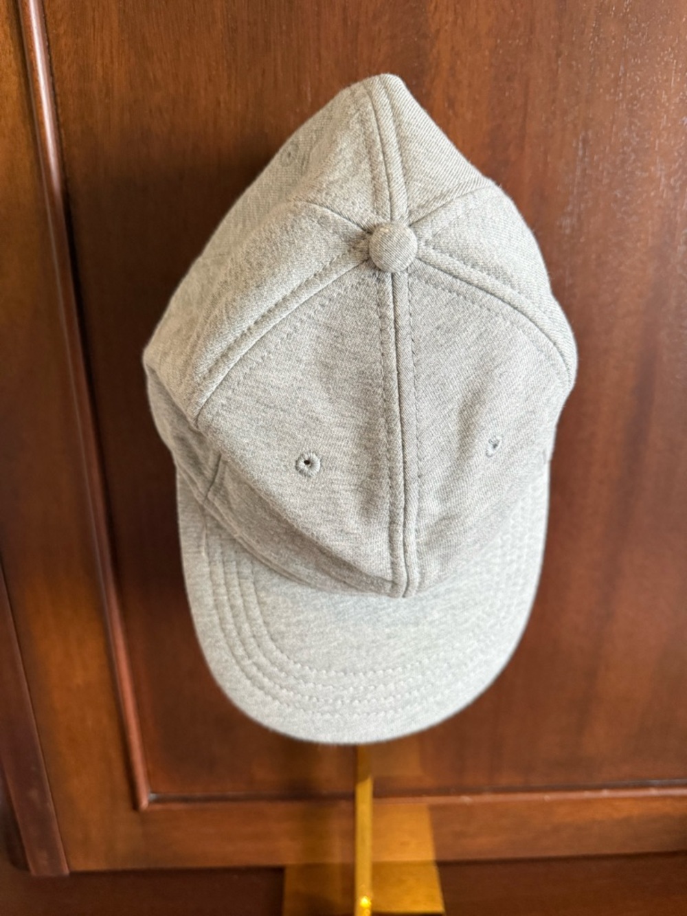 Reigning Champ Heather Gray Knit Baseball Cap